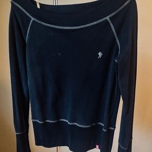 VINTAGE EDC CROPPED SWEATSHIRT TOP